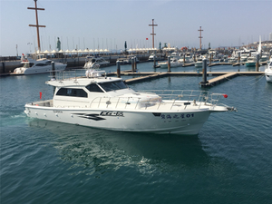 Grandsea 19m Professional Fiberglass Deep Sea Cabin Fishing Boat for sale