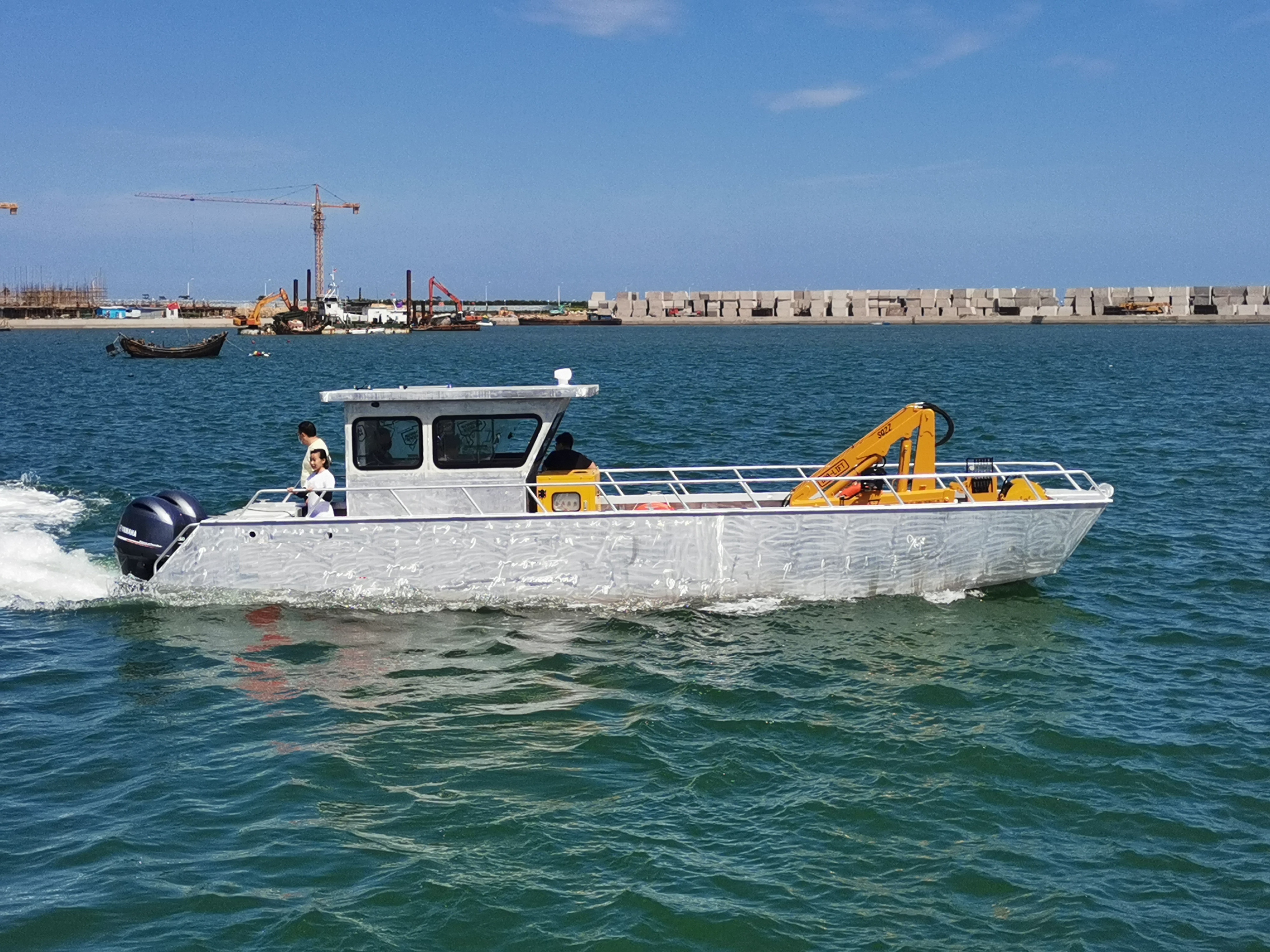10m Aluminum Mooring And Anchor Carrier Boat for Sale