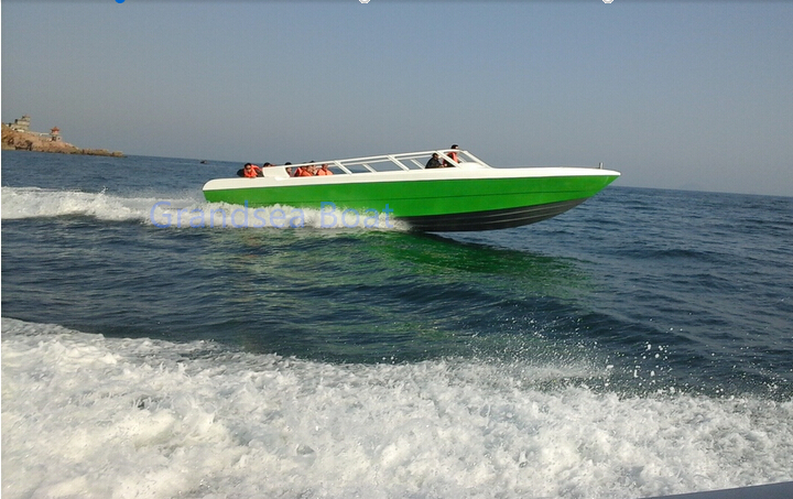 11.6m Fiberglass 25 Persons High Speed Passenger Water Taxi Boat for Sale