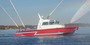 15m Aluminum Speed Fire Fighting And Rescue Boat for Sale